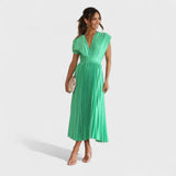 Eduarda - Elegantna midi obleka za posebne priložnosti