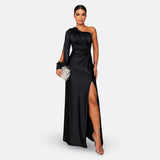 Luna - Elegantna Maxi Obleka