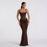 Maria - Eleganten Maxi Oblek
