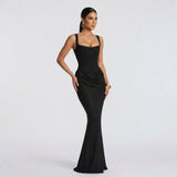 Maria - Eleganten Maxi Oblek