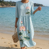 Raquel - Eleganten Maxi Oblek