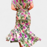 Luana - Eleganten plašč z V-izrezom