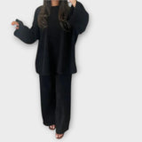 Ingrid - Plus Size Kompleti Acanalado