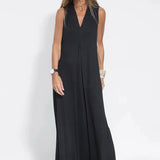 Ava™ | Elegant Long Dress with Cardigan