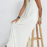 Ava™ | Elegant Long Dress with Cardigan