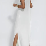 Ava™ | Elegant Long Dress with Cardigan
