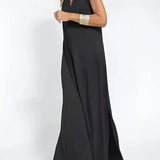 Ava™ | Elegant Long Dress with Cardigan